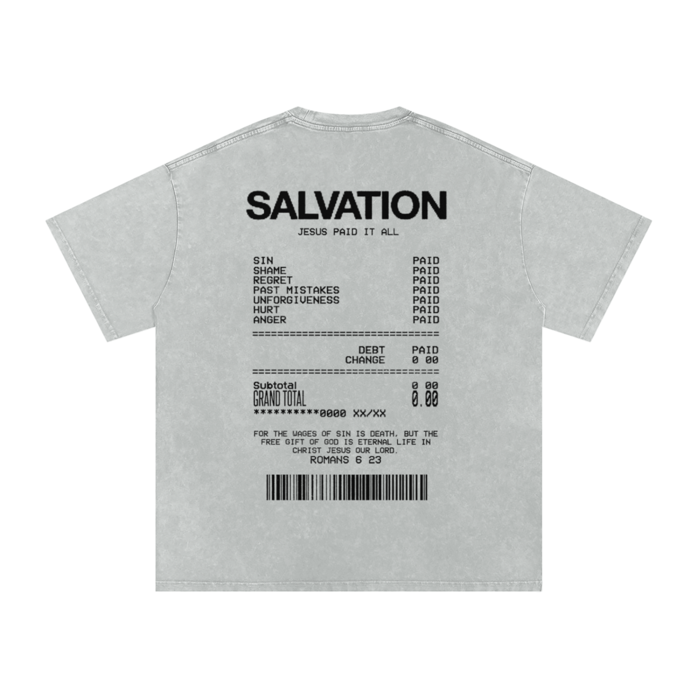 Washed Oversized Salvation Tee
