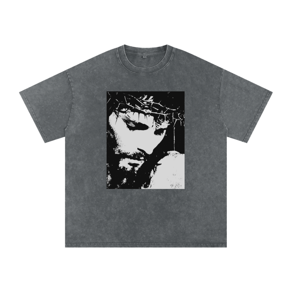 Washed Oversized His Sacrifice Tee