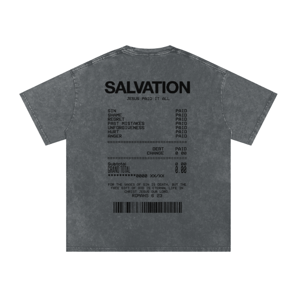 Washed Oversized Salvation Tee