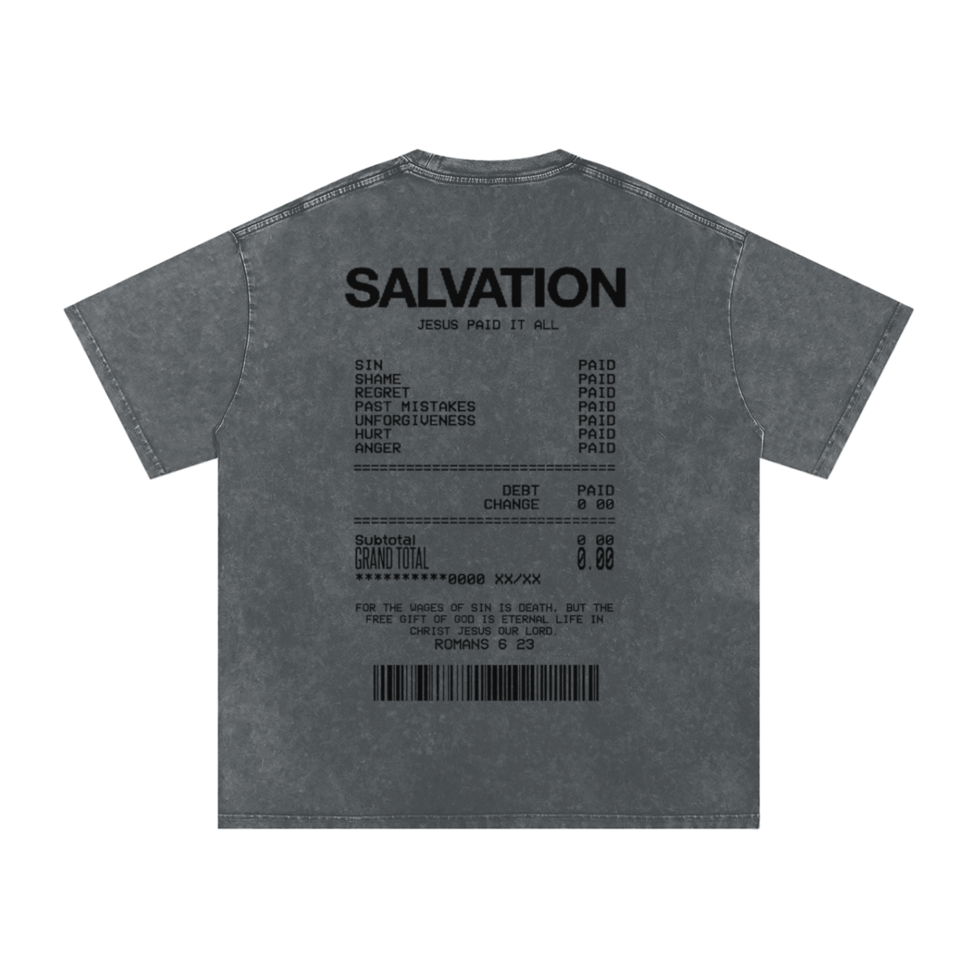 Washed Oversized Salvation Tee