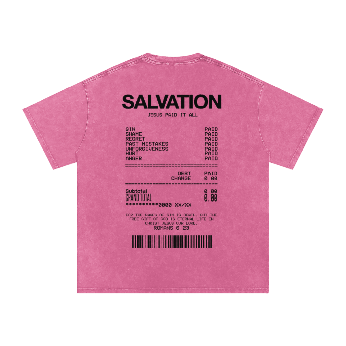 Washed Oversized Salvation Tee