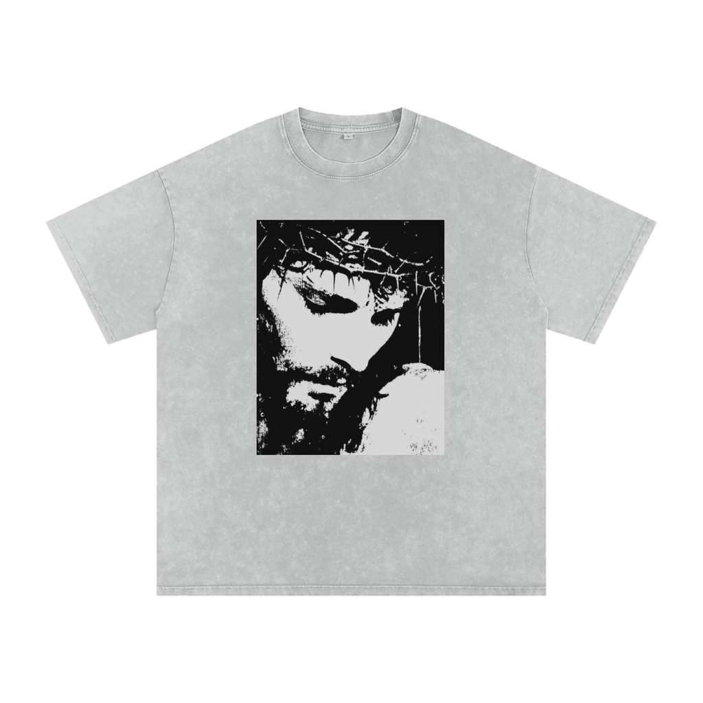 Washed Oversized His Sacrifice Tee