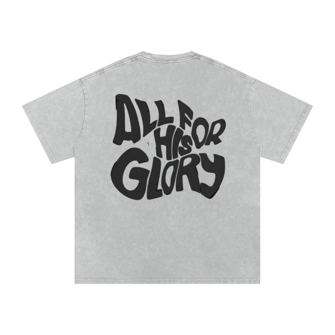 Washed Oversized Pray Tee