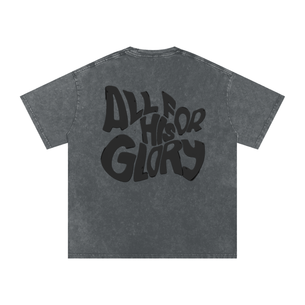 Washed Oversized Pray Tee