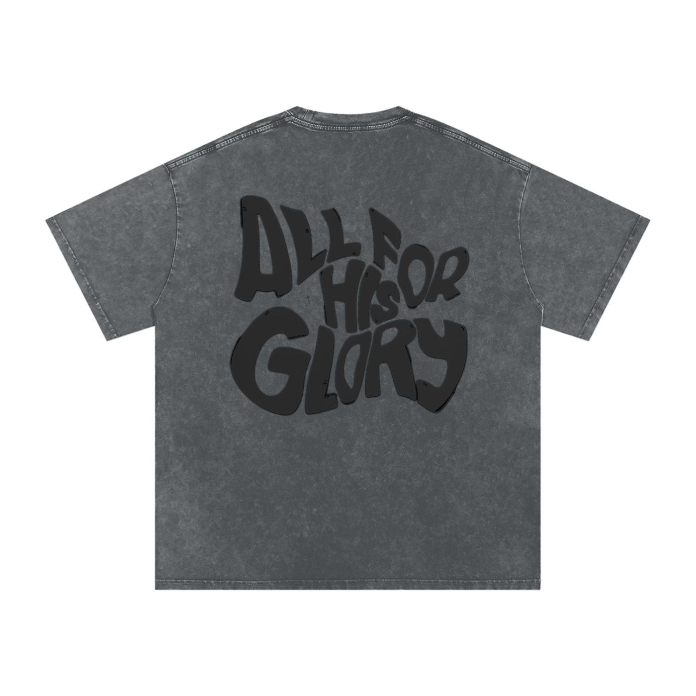 Washed Oversized Pray Tee